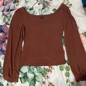 Burnt Red/Pink Long Sleeve